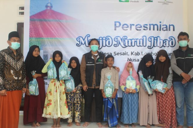 
 Yayasan Amirul Ummah Resmikan Masjid Nurul Jihad yang Terdampak Gempa Lombok