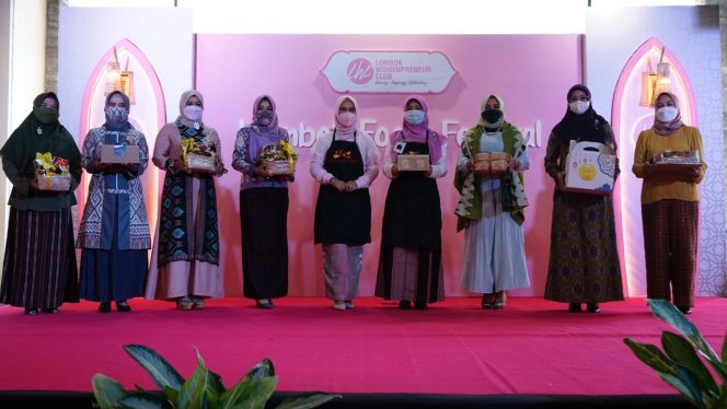 
 Open Lombok Food Festival, Bunda Niken Dorong Semangat Kreatifitas Enterpreneur Perempuan NTB