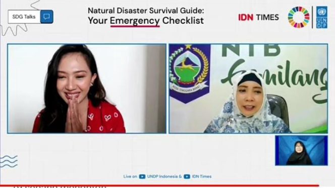 
 Wagub NTB Jabarkan Mitigasi Bencana di Forum UNDP Indonesia’s SDG Talks