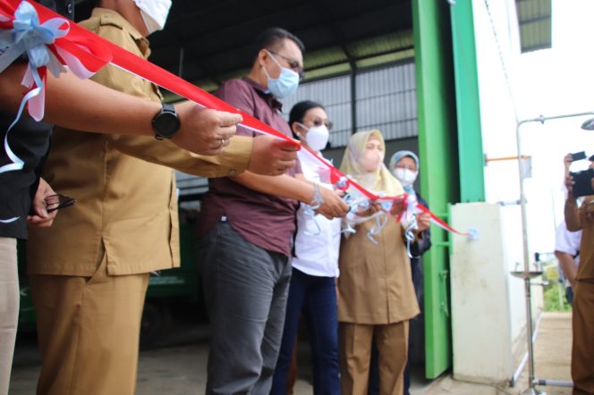 
 Pabrik Pengolahan Limbah Medis Resmi  Di Louncing Oleh Gubernur NTB