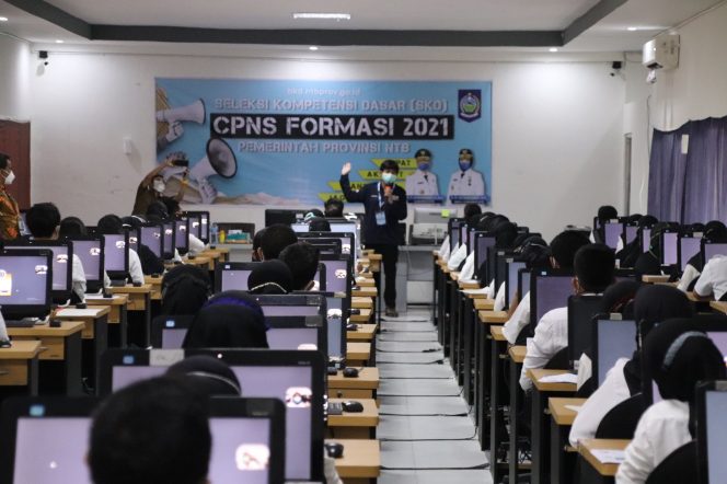 
 ﻿7.843 Peserta Yang Mengikuti  SKD CPNS 2021 Provinsi NTB