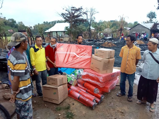 
 Kebakaran di Nitu Kota Bima, Gubernur NTB Perintahkan Jajaran Gercap Bantu Korban