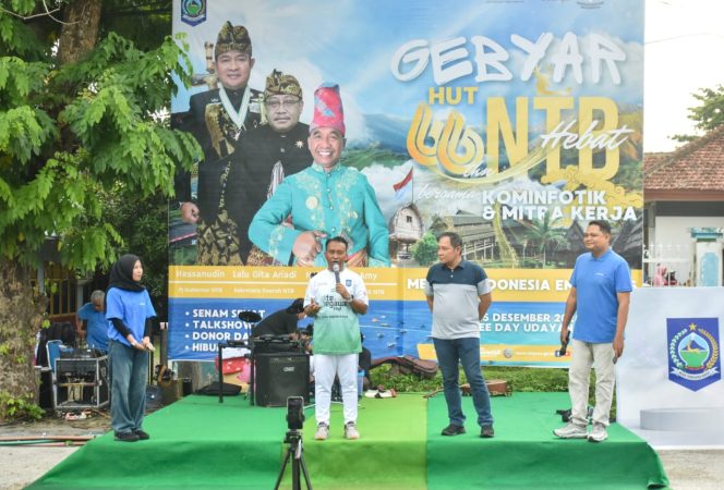 
 Momentum Gebyar HUT NTB Ke-66, Hadiah Pemprov NTB Peraih Siaran Pers Terbaik dan Penghargaan Top digital Word