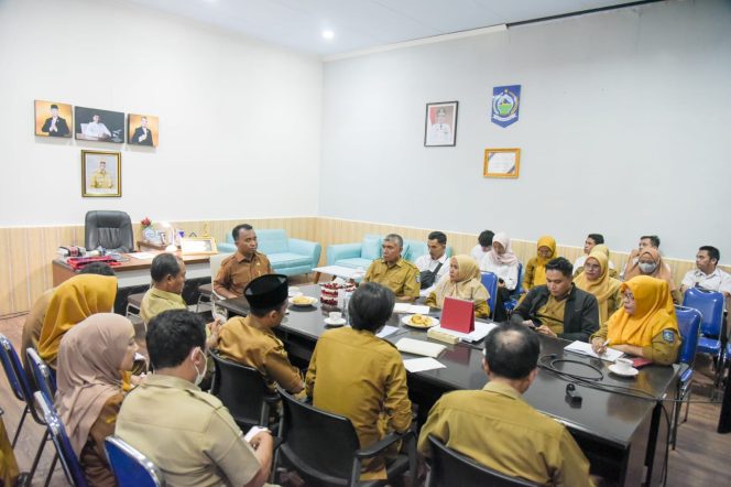 
 Kominfotik Gelar Rapat Internal, Menjelang Pelantikan Gubernur dan Wakil Gubernur NTB