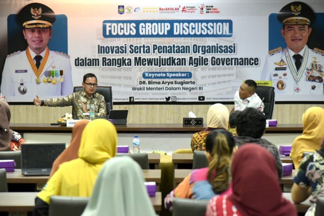 
 RSUD NTB Gelar FGD Bersama Wamendagri, Wujudkan Tata Kelola dan Pelayanan Yang Cepat Tanggap