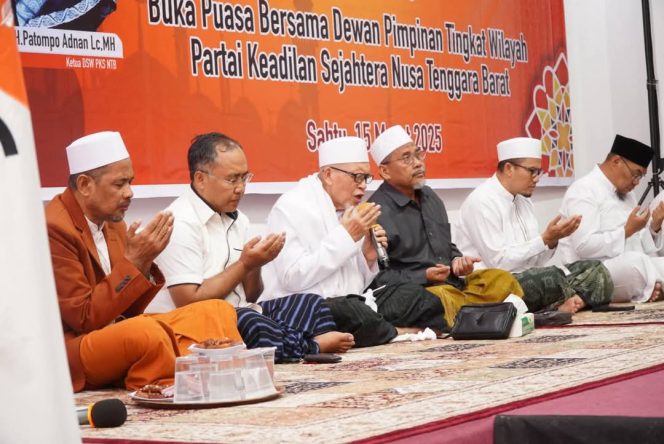 
 DPW PKS NTB Gelar Kajian Ramadhan dan Buka Puasa Bersama