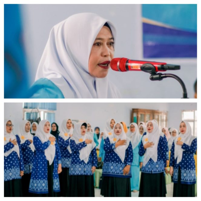 
 Hadiri Perdana, Bunda PAUD Dompu Resmi Melantik HIMPAUDI Masa Bhakti Periode 2025-2029