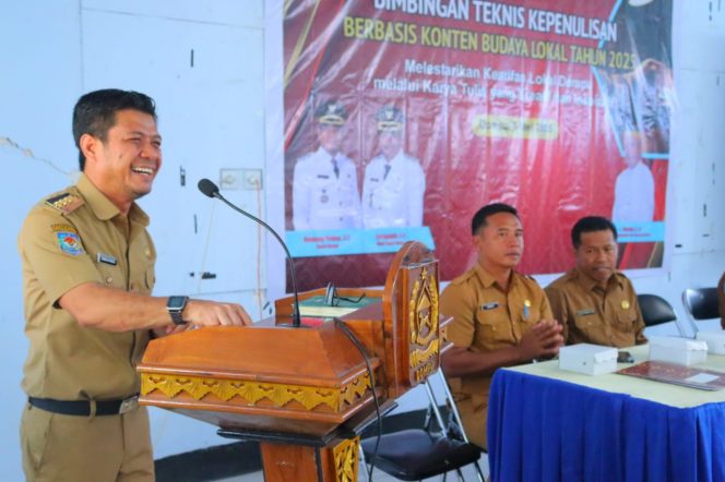 
 Bupati Dompu Dorong Inovasi Perpustakaan di Bimtek Kepenulisan Berbasis Budaya Loka