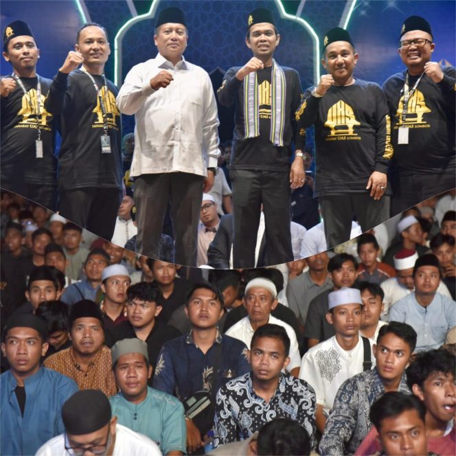 
 Puluhan Ribu Masyarakat NTB Hadiri Tabligh Akbar UAS di Mataram