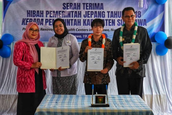 
 Pemkab Sumbawa Terima Bantuan Hibah Jepang untuk Pendidikan PAUD dan Posyandu