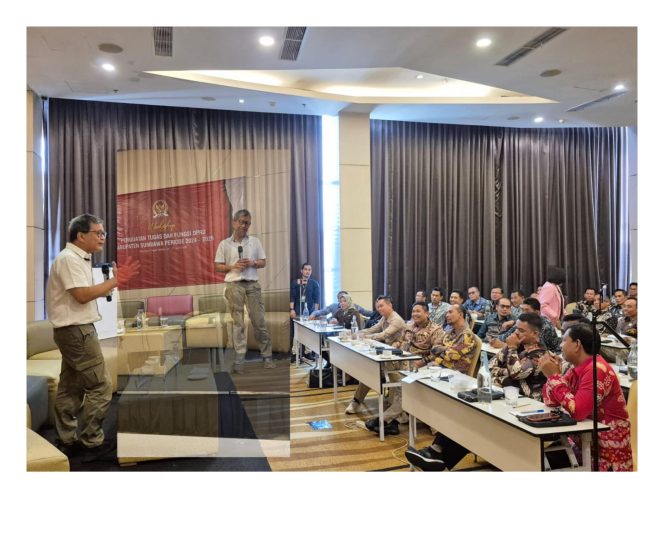 
 Ketua DPRD Sumbawa Hadiri Bimtek Penguatan Tugas dan Fungsi DPRD di Jakarta, Rocky Gerung Jadi Pemateri