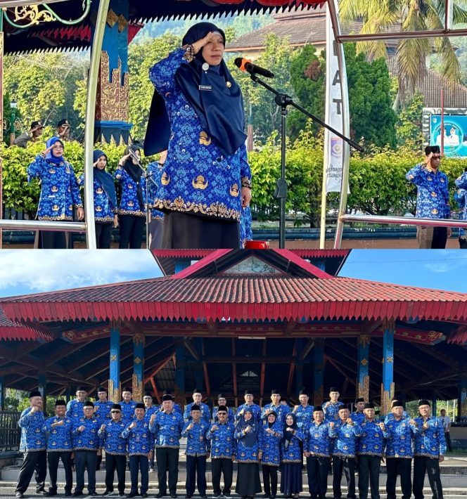
 Peringati Hari Lahir Pancasila, Pemkab Lombok Barat Gelar Upacara Khidmat di Bencingah Agung