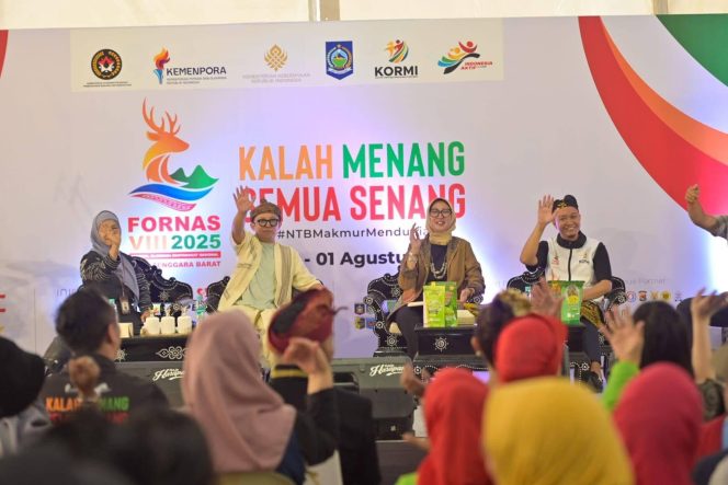 
 Pemprov NTB Dukung Pelestarian Permainan Tradisional Anak Lewat FORNAS VIII