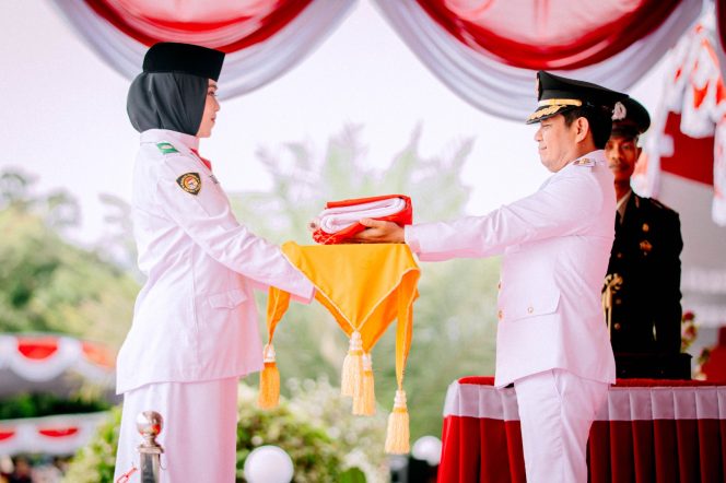 
 Upacara Detik-Detik Proklamasi HUT ke-80 RI di Dompu Berlangsung Khidmat