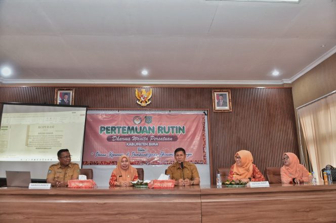 
 Wabup Bima H. Irfan Minta DWP Tingkatkan Kolaborasi dengan Pemerintah Daerah