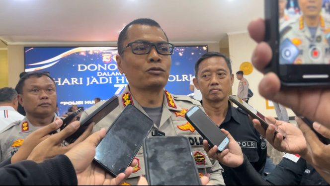 HUT ke-74, Humas Polda NTB Gelar Donor Darah Serentak