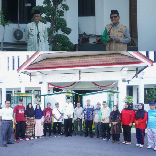 
 Bupati Jarot: Bantuan Ini Bukan Sekadar Gerobak, Tapi Jalan Menuju Hidup Lebih Baik