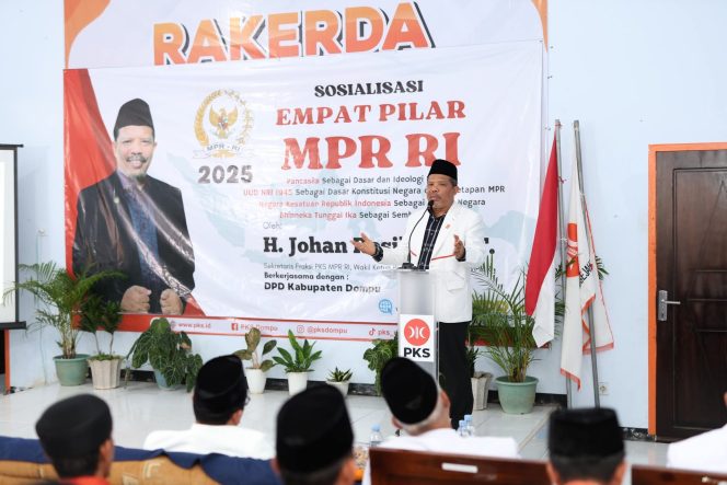 
 H. Johan Rosihan Tegaskan Empat Pilar MPR RI Selaras dengan Nilai Dakwah Islam