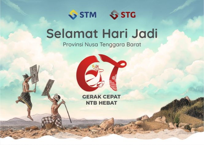 
 PT Sumbawa Timur Mining mengucapkan Selamat Hari Jadi ke-67 Provinsi Nusa Tenggara Barat.