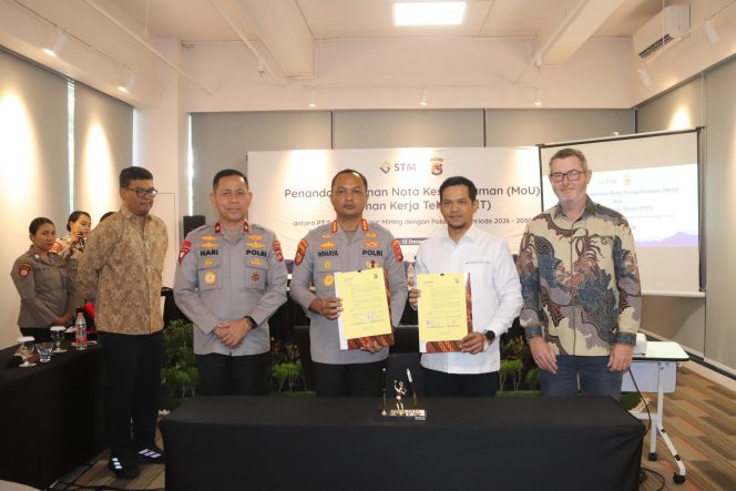 
 Dukung Stabilitas Keamanan dan Investasi, Polda NTB Perpanjang MoU dengan PT STM