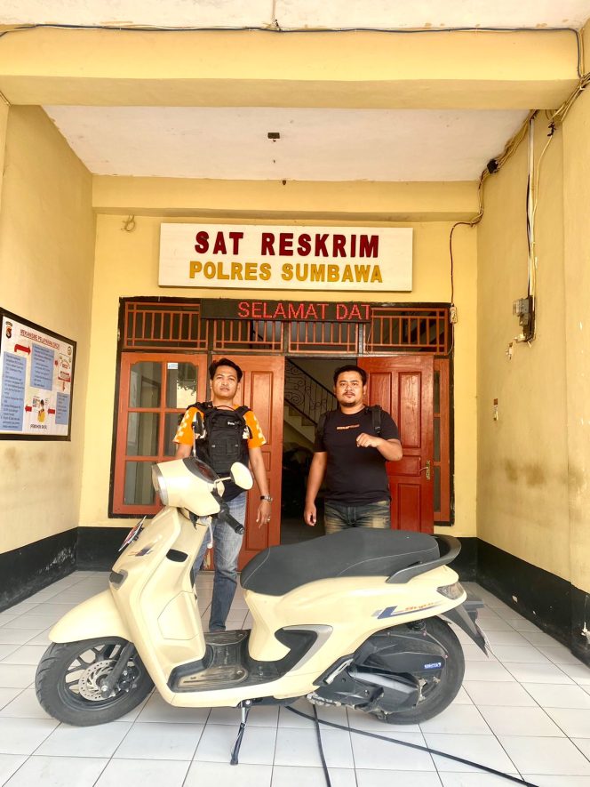 
 Kasus Penggelapan Motor di Brang Biji, Ayah Teman Korban Ditangkap Polisi