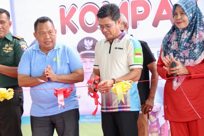 
 Launching KOMPAK di BLUD PKM Dompu Barat, Bupati Dompu Ingatkan Warga Rutin Cek Kesehatan