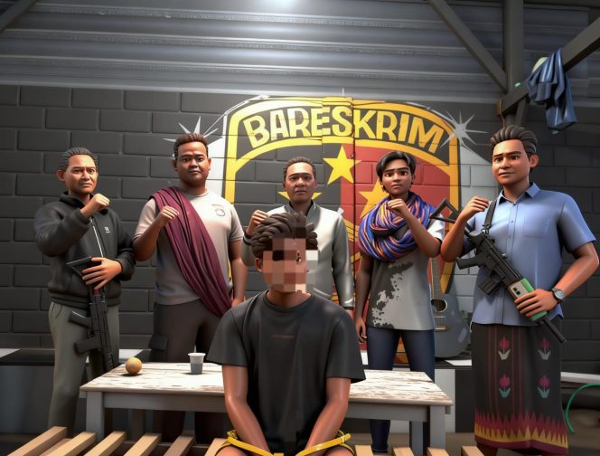 
 Polsek Dompu Ungkap Kasus Penganiayaan Gunakan Sajam, Satu Tersangka Diamankan