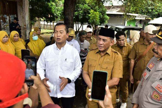 
 Bupati Bima Dampingi Gubernur NTB Kunjungi Sasaran Stunting di Desa Nggembe