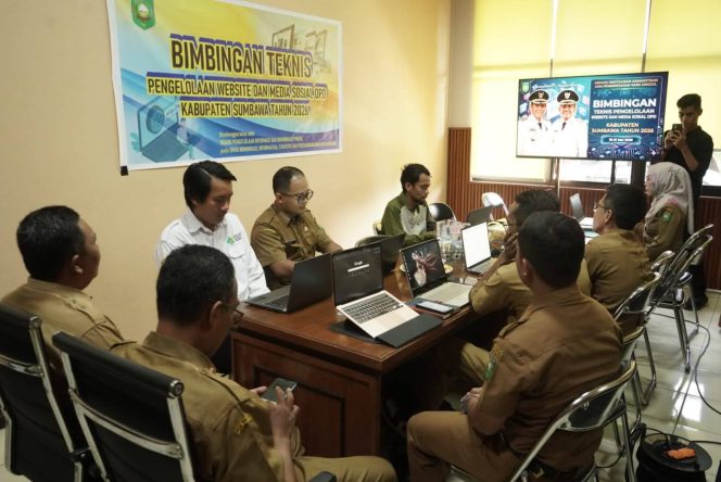
 Pemkab Sumbawa Dorong OPD Aktif Perbarui Website dan Media Sosial