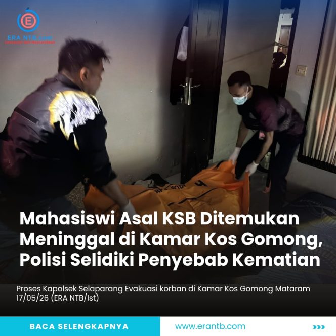 
 Mahasiswi Asal KSB Ditemukan Meninggal di Kamar Kos Gomong, Polisi Selidiki Penyebab Kematian