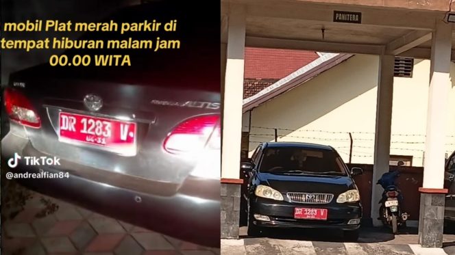 
 Viral di TikTok! Mobil Dinas Berpelat Nomor Lombok Tengah Kepergok Parkir di Tempat Hiburan Malam