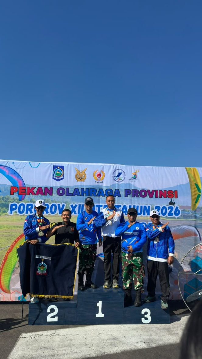 
 Lobar Raih Emas dan Perak Pertama di Porprov NTB ke-XII Lewat Cabor Aerosport