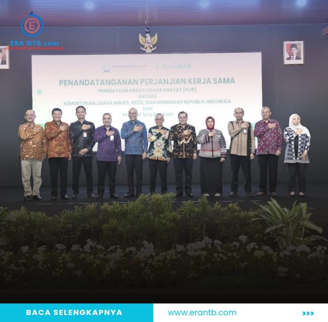 
 Bank NTB Syariah Salurkan KUR Lagi, Siap Dorong UMKM dan Pekerja Migran NTB