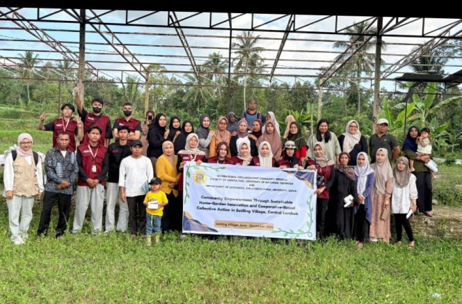 
 KKN Unram Desa Setiling Sulap Limbah Jadi Pupuk, Gagas Pekarangan Inovatif
