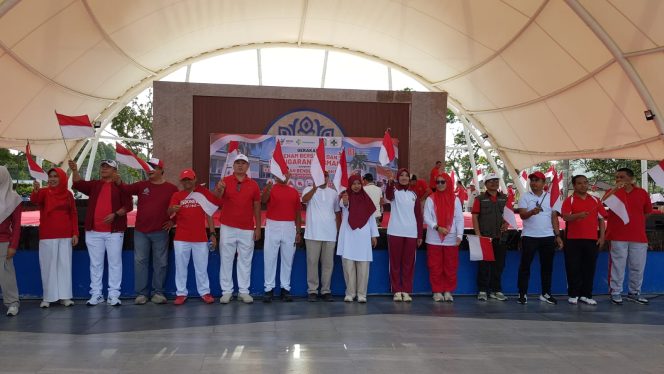 
 Wabup Nurul Adha Ajak Warga Lobar Jaga Kesehatan dan Menjaga Nasionalisme