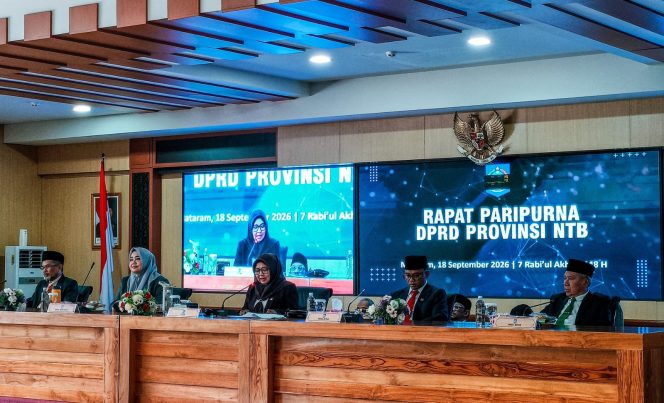 
 Raperda Perubahan APBD NTB 2026 Disetujui, Pemprov Fokus Amankan Pelayanan Publik dan Bencana Kekeringan