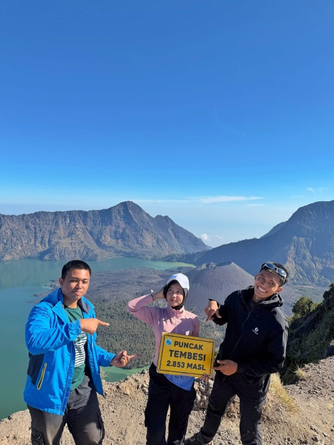 
 Jalur Pendakian Timbanuh Puncak Tembesi, Alternatif Favorit Nikmati Keindahan Gunung Rinjani